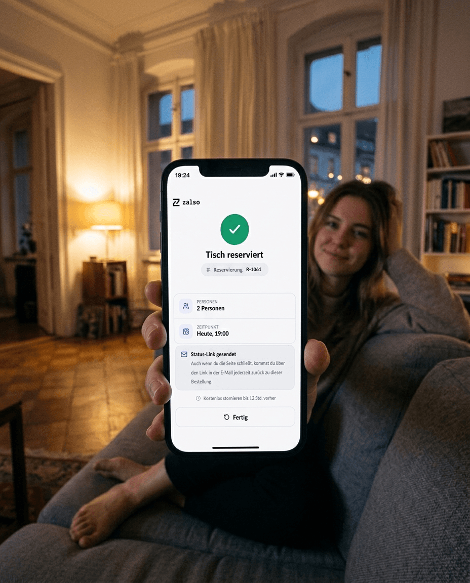 Online reservieren